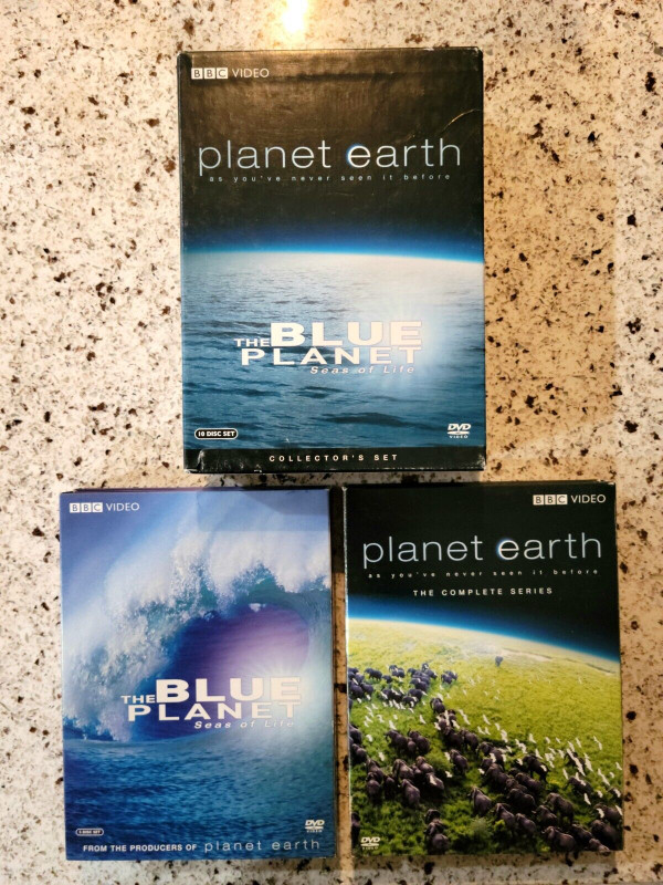 Planet Earth/The Blue Planet: Seas of Life 10XDVD Box Set in CDs, DVDs & Blu-ray in Markham / York Region