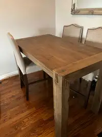 Structube dining table solid acacia wood bar table Hamburg