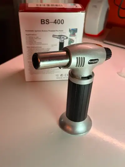 Arespark BS-400 culinary butane torch, new in box, View more