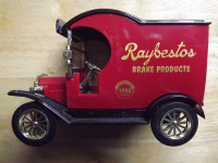 FS: "1912 Ford Model T Delivery Truck Coin Bank" Die Cast