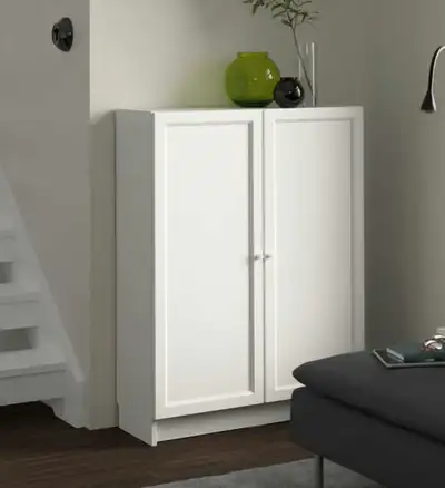 small closet / bookcase with door, View more