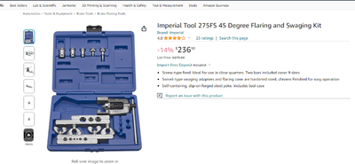 Imperial Tubing trool kit, View more