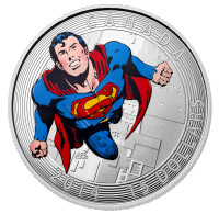 2014 1 oz Superman™ SILVER COIN, Action Comics #419 from 1972