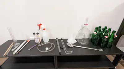 Home Brew Equipment for All Grain - 1 gallon. Spotlessly clean, View more