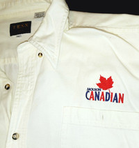 XL Vintage MOLSON CANADIAN  Long Sleeve Button-up 100% cotton