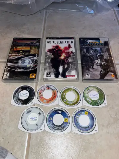 PsP Games & Memory Cards, View more