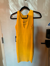 Marciano Melda Bandage Dress in Mimosa Medium