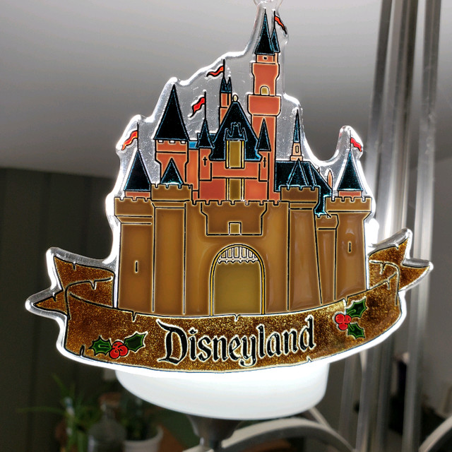 Vintage Disneyland Sleeping Beauty Castle Christmas Ornaments in Arts & Collectibles in Winnipeg - Image 3
