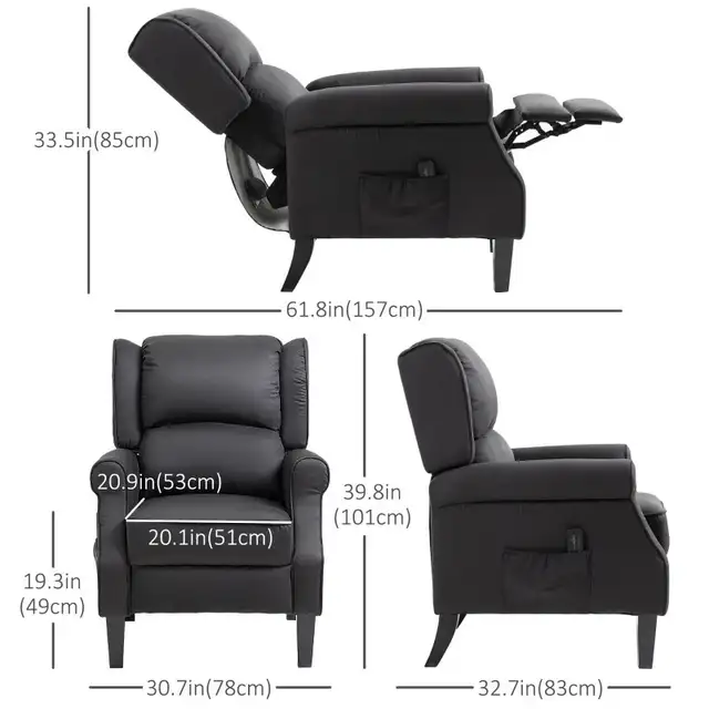 Beautiful Massage Recliner Chair in Chairs & Recliners in Markham / York Region - Image 3
