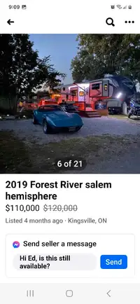 2019 Forest River Salem hemisphere 