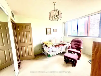 A beautiful, bright room is available for rent starting July 1st on the 8th floor of a premium Condo...