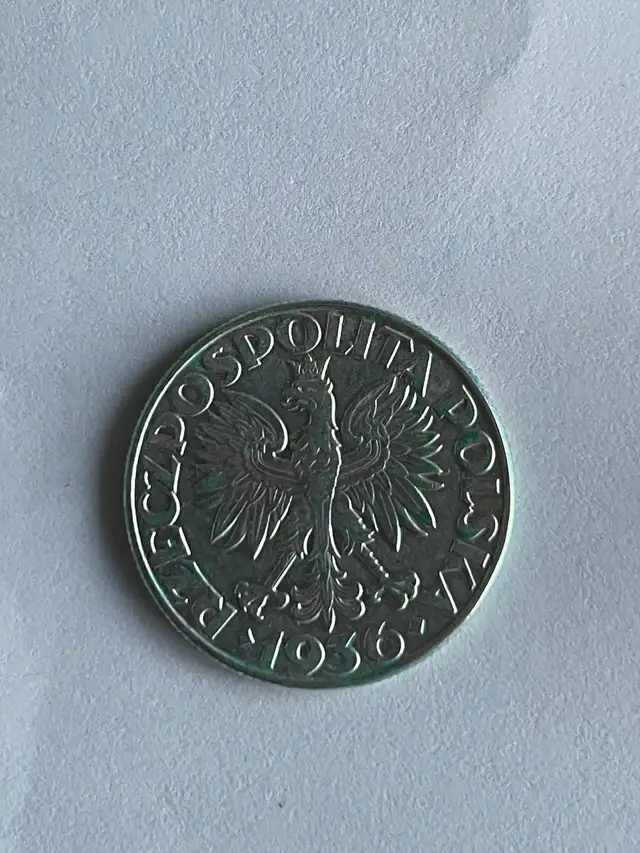 Poland Silver Coin Lot — 1936 5 Złotych “Ship” + 1936 2 Złote — in Arts & Collectibles in City of Toronto - Image 7