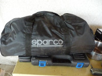 SPARCO Satin Car Cover 360° Elastic with Driver Access Storage