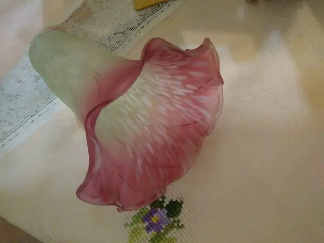 Lily Tulip lamp glass Pink Shades in Indoor Lighting & Fans in City of Toronto - Image 3