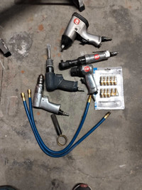 Pneumatic tools all in photo