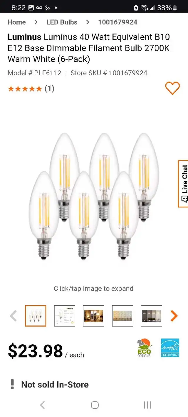 Luminus LED Light Bulbs in Indoor Lighting & Fans in St. Catharines - Image 3