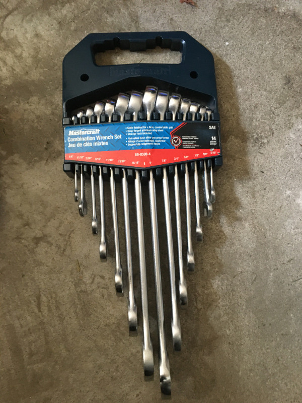 Mastercraft Satin Wrench Set, 14 pc SAE in Hand Tools in Mississauga / Peel Region