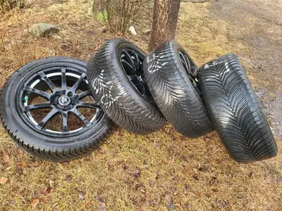 Michelin CrossClimate2 All Season M&S. 225/50R17 98V Extra Load. Radial Tubeless. Wheels brand steel...