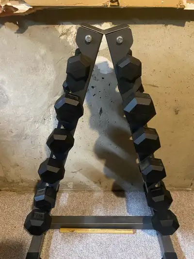 New set of dumb bells- original price $400.00