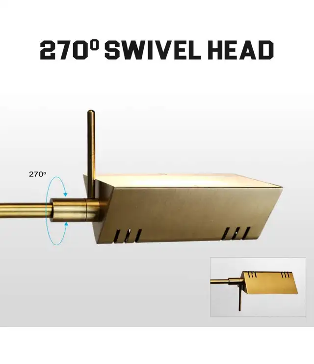 O’Bright Dimmable LED Pharmacy Floor Lamp, 12W LED, Full Range D in Indoor Lighting & Fans in Hamilton - Image 5