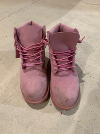 Assorted girl’s shoes and boots (timberlands, Vans, Kamik)