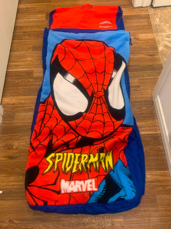 Spider-Man kids sleeping bag in Toys & Games in Cambridge