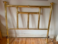 Beautiful antique brass frame: double