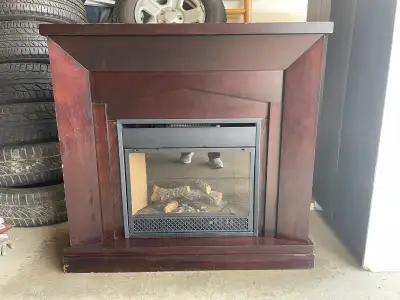 fireplace cabinet with heater, View more
