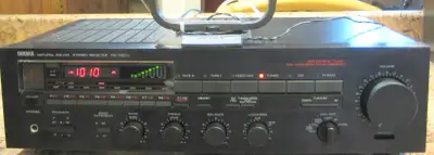 Yamaha RX-500U Stereo Receiver With Sony AM Antenna, View more
