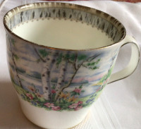“Silver Birch” Royal Albert mug 1940 -$ reduced