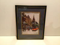Vintage Betsy Stirling Glasgow Framed Art Print