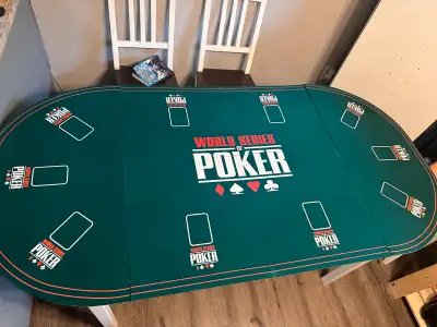 Brand new poker tabletop $75.00 OBO