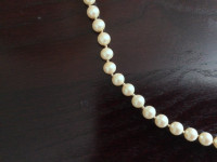 20” pearl necklace