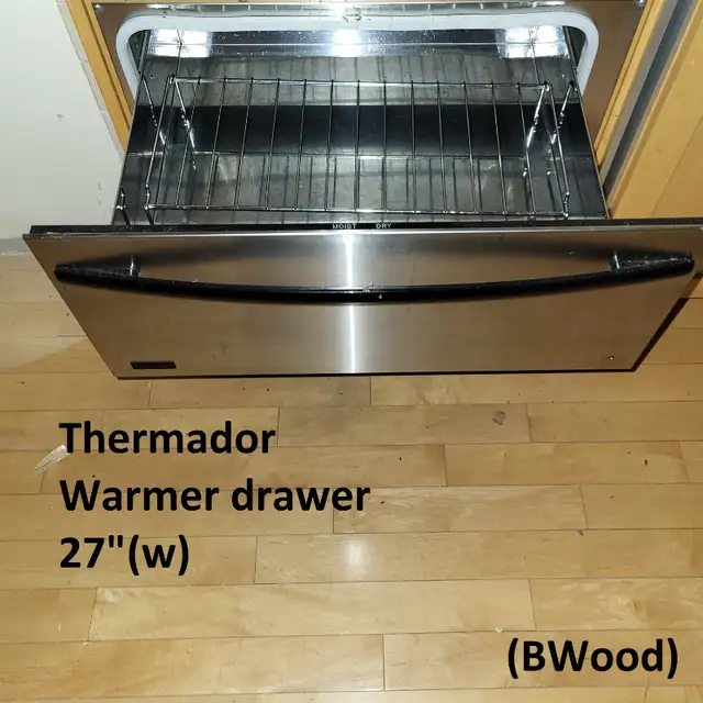 Warmer Drawer - Thermador, SS, 27(w) Inches in Stoves, Ovens & Ranges in Markham / York Region - Image 2