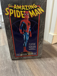 rare full size 13" 1/6 AMAZING SPIDERMAN Bowen Marvel Statue Cla