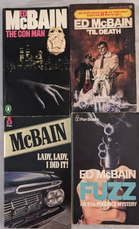Ed McBain 87th Precinct Lot (and more) 17 books