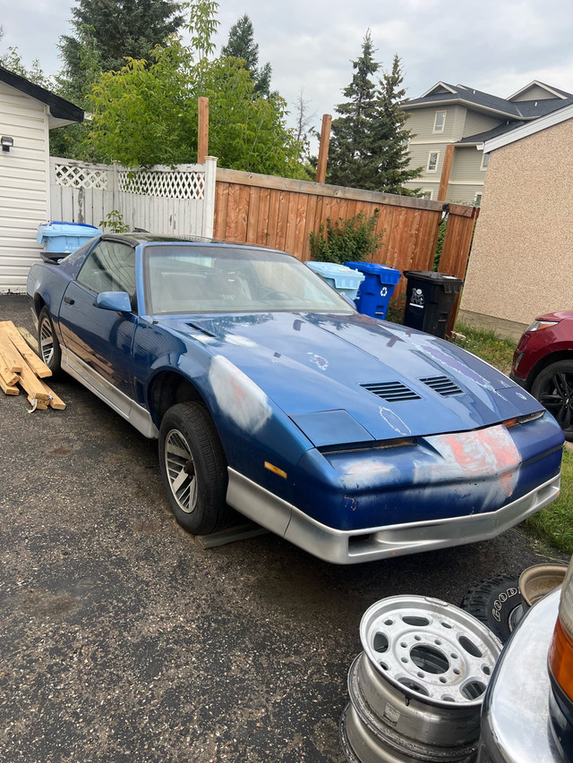 1986 TRANS AM T TOP. RUST FREE!  in Cars & Trucks in Fort McMurray