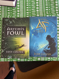 Artemis Fowl books by Eoin Colfer