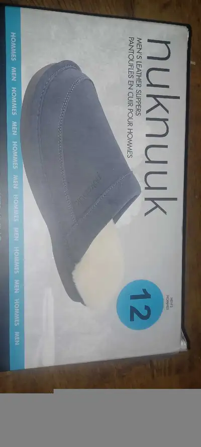 new in box size 12 nuknuuk slippers, View more