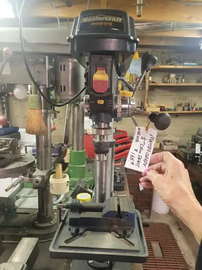 Powerful and precise benchtop 12" Bench Drill Press, View more