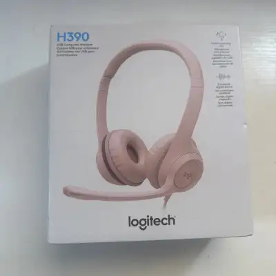 Logitech H390 Wired Headset with Noise Cancelling Mic-NEW IN BOX, View more