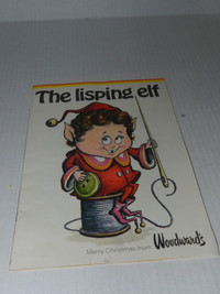 Vintage Book, A Christmas Story: The Lisping Elf by Shirley Higg