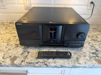 Sony Mega CD changer/200 CDs, View more