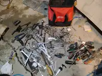 Milwaukie Tool Bag filled with tools