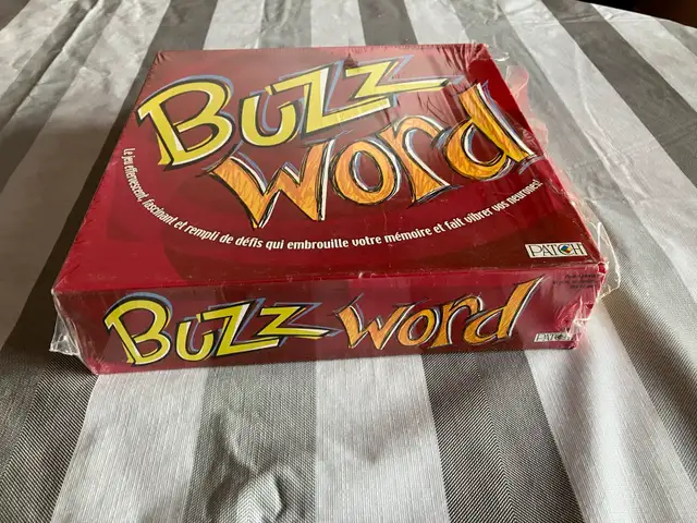 Brand New Buzz Word Game by Patch from 200362863284196739123