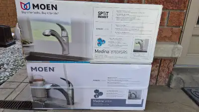 2 Moen Medina Kitchen Faucet, View more