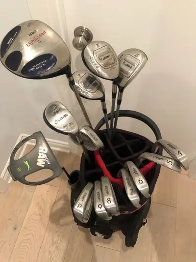 Golf set with pull cart, View more