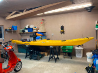 Kayak P&H Scorpio ll HV CX  17’ 1/2 avec derive.