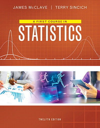 BRAND NEW A First Course in Statistics - 12th Ed (Soft Cover)