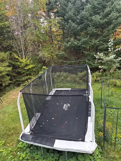 Upper Bounce 9x15 trampoline like new, View more